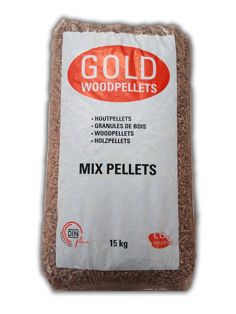 Gold woodpellets mix ( enkel beschikbaar voor afhaal)